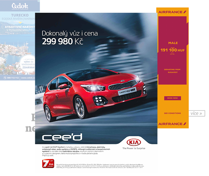 Nekonečné scrollovanie s reklamami