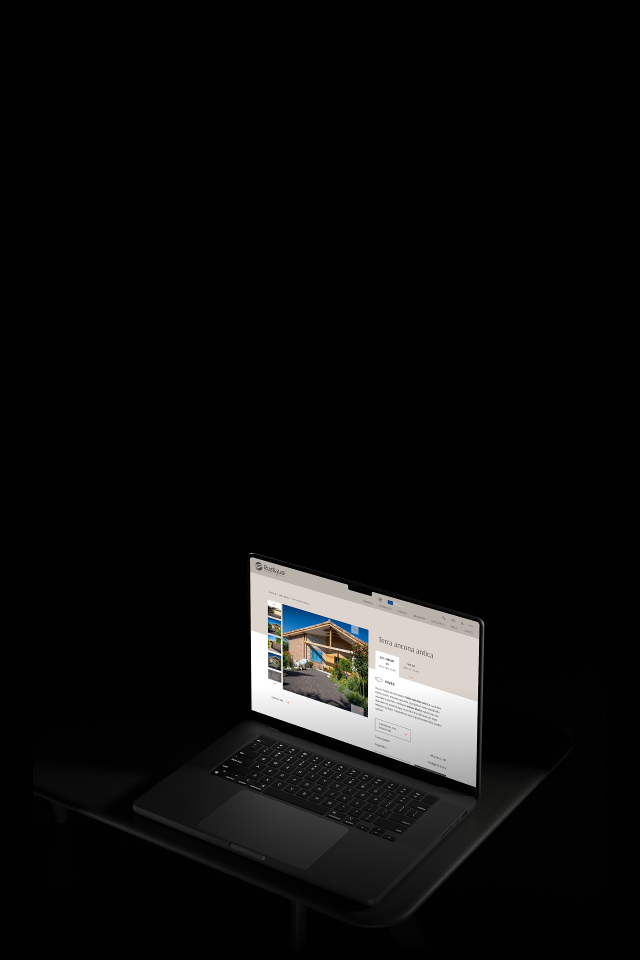 Rustique - eshop | firemná web stránka | Drupal | Brainsum