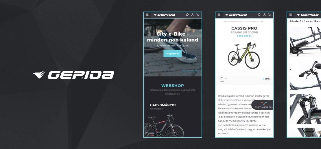 Gepida - Jedinečný e-shop pre B2B a B2C s rôznymi integráciami