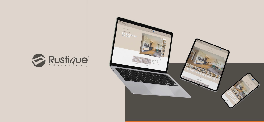 Rustique - E-shop a korporátna web stránka
